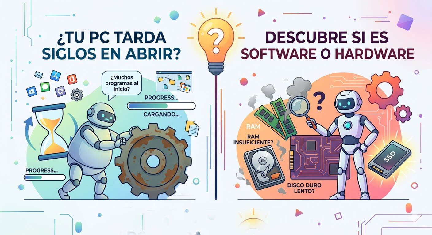 ¿Tu PC tarda siglos en abrir? Descubre por que