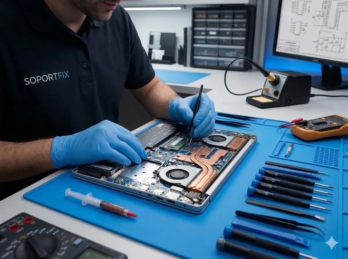 Servicio técnico especializado en laptops Dell HP Lenovo y Asus en Coacalco